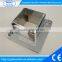 Square tube base Square post tube base flange