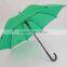 deluxe wooden shaft bright color rain umbrella