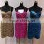 Spaghetti strap sexy ruffle chiffon girls party dresses fashion cocktail dress 5129