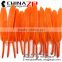 CHINAZP High Quality Plumes Orange Duck Cochettes Loose Feathers for Sale