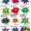 CHINAZP Wholeasale Top Selling Special Colors Dyed Turquoise Trimmed Short Peacock Feathers for Girls