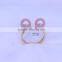 2016 New Double Pearl Ring Designs For Female
