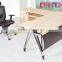Modern Office Furniture Wood Table Metal Computer Table
