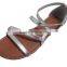 2015 Fancy New Design Fashion Flat Summer Sandal for Women