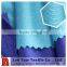 100% polyester heather rib fabric with wicking