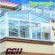 Made in china glass sunshine house,balcony glass house, aluminum glass villa sun room