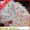 Wholesale sticker printing sheets/novelty sticker printing/custom sticker sheet