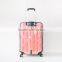 Amazon Dustproof PVC clear transparent Suitcase bag luggage cover