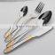 Gold plated cutlery set for Dubai, Middle-east market