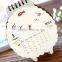2016 Creative Mini Lamb Desk Calendar/Special Shape Desk Calendar Printing