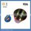 round tin box for saving coins gift tin money box