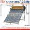 Pre-heated tubular solar water heater with copper coil