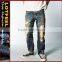 Japanese selvedge denim man jeans pant damaged jeans(LOTN017)