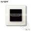 High Quality Crystal Glass Panel Touch Switch Remote Control RF Touch Light Switch wall electric switch
