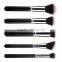New Style Mulitifounctional Custom Logo 15pcs Makeup Brushes With High Quality Black PU Bag