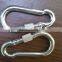 China manufacturer rigging hardware DIN5299C carbon steel snap hook