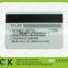 Access control pvc magnetic stripe ticket card with printing