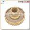 Via drawings CNC brass parts precision brass machining parts