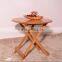 bamboo folding camping table