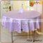 easy to wash resuable embroidery table cloth
