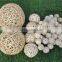 Eco friendly 100 % natural handwoven bamboo rattan and seagrass decorative ball