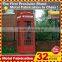 Free Standing Waterproof Antique Telephone Booth for Sale