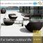 Modern design outdoor sofa set/rattan garden leisure chair