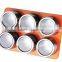 Stainless Steel Magnetic Spice Jars with Rack
