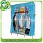 Non woven fabric portable wardrobe closet storage cabinet shipping from china