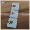 2017 high quality plastic square ties for bread bags clip made in China