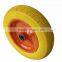 Solid Rubber pu foam Tyre Wheel for hand trolley