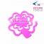 Star shape silicone coffee hot water heating cup mat cup holder cup pad