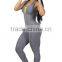 The new fashion ladies design pictures of sexy girls wearing sports leisure tight h vest jumpsuit for women