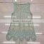 Women jinhua stock apparel cheap lace sexy sleeveless transparent tops