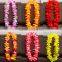 Hot sale party decoration hawaiian flower leis artificial fake flower garland for sales 2016