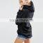 Top Quality Womens Oversized Pullover Hoodie Loose Fit Black Plain 100% Cotton Fleece Pullover Hoodie Wholesale