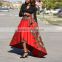 best-selling new fashion style tribal African puffy long maxi skirt