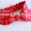 Korean Style Bubble Printing Bowknot Girl Heandband Boutique Kids Hairband