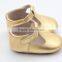 Popular anti-skid handmade soft leather baby shoes