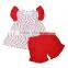 Hot Girls Fall Boutique Outfit Clothing Cute Baby Girls Flower Sets Kids Ruffle Flutter Clothes