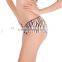 Middle Waist Zebra Seamless Women Underwear