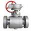 High pressure forged steel ball valve