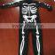 Skeleton printing onesie jumpsuits