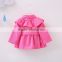 Flutter sleeve fashion suit jacket for girls confetti pink vintage baby jacket M6071303