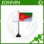 Hot Sale 10x15cm Polyester Printed Decorative Flag for Table