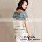 Short sleeve wholesale ladies tops latest design