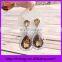 2014 latest design alibaba lady diamond earrings