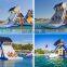 Sunway Inflatable Floating Island Giant Inflatable Water Slide For Adult