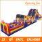 Hot Selling long wipeout inflatable obstacle course, adult inflatable obstacle course