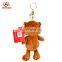 ICTI factory plush animal soft toy keychain